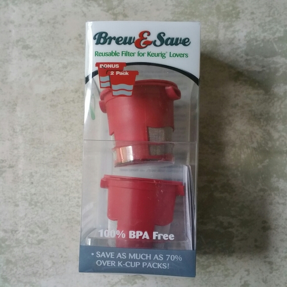 Brew and Save reusable keurig coffee filters - Picture 1 of 2